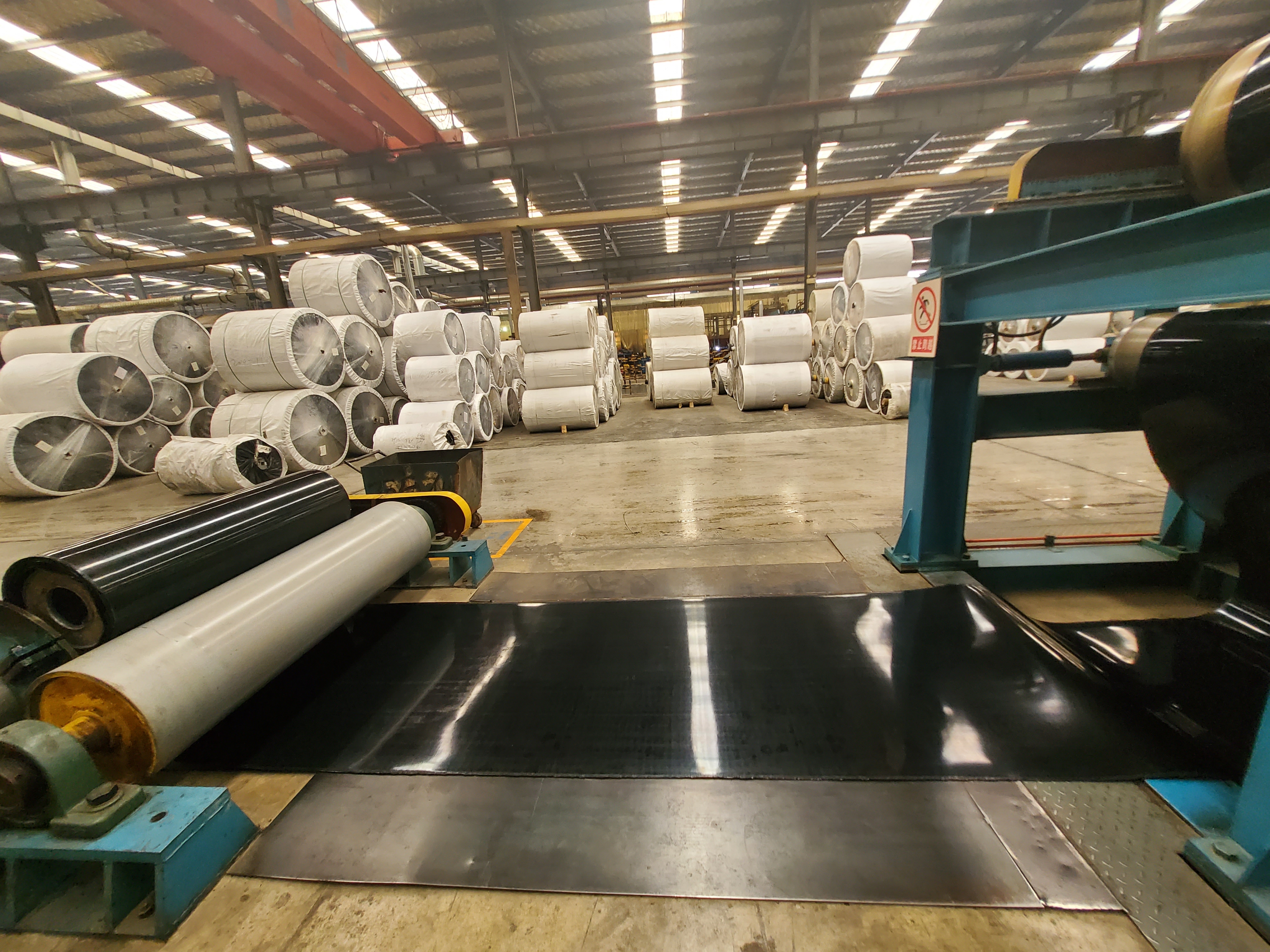 ultrathin-drum-sulfur-conveyor-belt the-conveyor-belt-with-corrugated-folds1